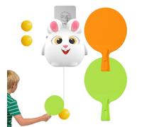 Entrenador de tenis de mesa portátil - Reboteador ajustado de 200 cm, kit de entrenamiento elástico ajustable | Accesorios de entrenamiento Pong interactivos para el juego de clubes escolares al aire