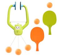 Entrenador De Tenis De Mesa Portátil - Rebounder Pong, Bat Ball Set | Juguete De Práctica En Solitario, Equipo De Juego De Coordinación De De Mano para Adultos para Niños, Diversión Familiar
