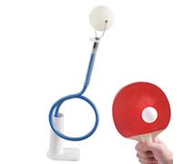 Entrenador de tenis de mesa, robot de tenis de mesa ajustable, máquina de entrenamiento de tenis de mesa fija, entrenador profesional de tenis de mesa para práctica en casa, viajes o clubes de tenis