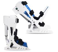 Entrenador De Tobillo Eléctrico, Dispositivo De Entrenamiento De Rehabilitación De Tobillo Con Control Remoto, Plantarflexión 0-45 ° + Dorsiflexión 0-50 °, Modo Manual O Pasivo, Para Caída Del Pie