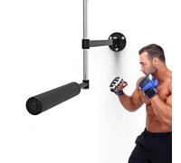 Entrenador de velocidad de boxeo, barra giratoria de perforación de montaje en pared, altura ajustable, diseño plegable, material duradero para mejorar la velocidad y precisión, ideal para fitness en