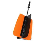 Entrenador de Ventilador con hélice para Golf, Ventilador de Viento para Golf con Agarre Antideslizante, Ejercicio de Fuerza de Cintura, Mejora la Fuerza del Brazo, práctica de Movimientos y r Orange