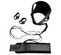 Entrenador de Vóley - Herramientas de Ayuda para Saques Individuales,Set de Bandas Elásticas para Mejorar Técnicas de Remates, Pases y Saques para Uso en Interior y Exterior