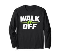 Entrenador Divertido de Walk It Off Manga Larga