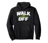 Entrenador Divertido de Walk It Off Sudadera con Capucha