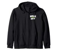 Entrenador Divertido de Walk It Off Sudadera con Capucha