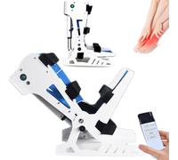 Entrenador eléctrico de tobillo, equipo de terapia de rehabilitación del pie, ángulo ajustable con control remoto, para rigidez de ligamentos después de un accidente cerebrovascular y fractura