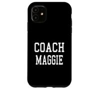 Entrenador Maggie Custom Football Soccer Baseball Team Carcasa para iPhone 11