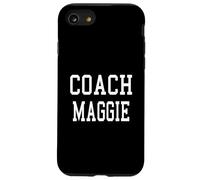 Entrenador Maggie Custom Football Soccer Baseball Team Carcasa para iPhone SE (2020) / 7/8