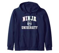 Entrenador Motivacional de la Universidad Ninja Formación de la Escuela de Posgrado Sudadera con Capucha