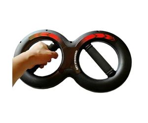 Entrenador muscular de mano: mango de resistencia ajustable, ocho ergonómicos | Sistema de rutina dirigido para el desarrollo del antebrazo, método completo para aumentar el rendimiento de las