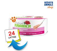 Entrenador Natural Gatito De 80 Gr De Comida Húmeda Para Gatos Con Pavo