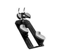 Entrenador Para Estiramientos Y Giros De Columna Entrenador de torsión y estiramiento la columna vertebral, máquina espalda desmontable, equipo ejercicio ajustable for aliviar el dolor baja(Black)