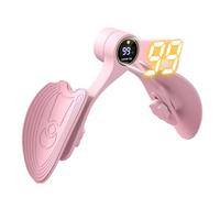 Entrenador pélvico, Dispositivo de Ejercicio for ejercitar la Cadera con rotación de 360 Grados y Pantalla Inteligente Ajustable for ejercitar los músculos del Suelo pélvico.(Pink)