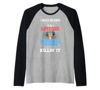 Entrenador Personal Ejercicio Profesional Entrenamiento Camiseta Manga Raglan