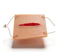 Entrenador portátil de empaquetamiento de heridas | Modelo de simulación de control de hemorragias para capacitación médica | Simulador de empaquetamiento de heridas por laceración(B)