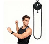 Entrenador Profesional de Cuerda sin Fin con Resistencia Ajustable hasta 30 kg, Sistemas de poleas portátil para Gimnasio en casa, Ligero (7,6 kg), opción de Montaje en Rack
