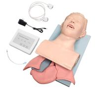 Entrenador profesional de gestión de las vías respiratorias para intubación traqueal y práctica nasal oral, simulación médica avanzada