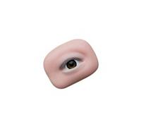 Entrenador profesional de pestañas 3D con tono de piel natural para principiantes y técnicos de belleza avanzados, ojo izquierdo/derecho, práctica de maquillaje
