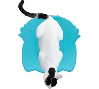 Entrenador progresivo para gatos, kit de inodoro para gatitos, sistema de entrenamiento con anillos extraíbles, juego de práctica de arena, accesorio de baño para mascotas con diseño de pasos