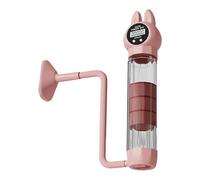 Entrenador pulmonar, dispositivo de ejercicio en forma de mancuerna para pulmones, equipo de entrenamiento con medidor inteligente para yoga canto fitness adultos ciclistas