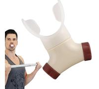 Entrenador Respiratorio - Dispositivo de Refuerzo Pulmonar, Ejercitador Respiratorio Ajustable, Equipo de Fitness para Natación, Bicicleta, Carreras, Deportes y Canto