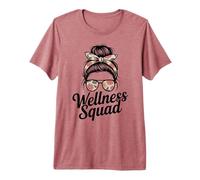 Entrenadora física para niñas Sassy Wellness Squad Yoga Advocate Camiseta Premium