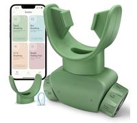 Entrenadores de ejercicios de respiración TOPESTKING, ajustables y portátiles, fáciles de limpiar para uso diario, fitness y deporte, color verde.