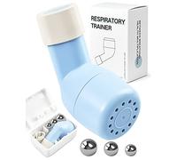Entrenadores de respiración, ejercitador pulmonar y dispositivo de alivio de mucosidad para limpiar la mucosidad pulmonar, método de terapia (OPEP) para expandir las vías respiratorias y limpiar la