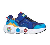 Skechers Kids Boy's Gametronix Sneaker, Royal/Multi, 3 Little Kid