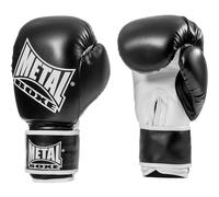 METAL BOXE - Guantes de Boxeo para Entrenamiento Negro 16oz