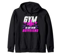 Entrenamiento de bíceps Culturismo Gym Is My New Boyfriend Sudadera con Capucha