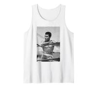Entrenamiento de boxeo Muhammad Ali para la pelea de Ken Norton 1973 Camiseta sin Mangas