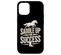 Entrenamiento de Caballos Saddle Up For Success Carcasa para iPhone 12/12 Pro