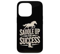 Entrenamiento de Caballos Saddle Up For Success Carcasa para iPhone 13 Pro