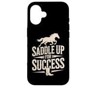 Entrenamiento de Caballos Saddle Up For Success Carcasa para iPhone 16