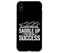 Entrenamiento de Caballos Saddle Up For Success Carcasa para iPhone XS MAX