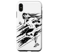 Entrenamiento de carrera de triatlón para corredoras Carcasa para iPhone XS Max