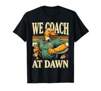 Entrenamiento de Entrenador de Pato Que entrenamos al Amanecer Camiseta gráfica económica