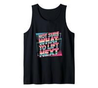 Entrenamiento de Levantamiento Citas Divertidas de Gimnasio No Estoy Seguro de qué Levantar a continuación Camiseta sin Mangas