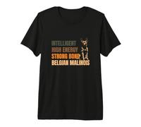 Entrenamiento de Perros belgas Malinois - Amante de Malinois Hombres Mujeres Camiseta Premium