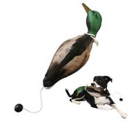 Entrenamiento de perros ficticio eva realista impermeable mordisco resistente a la mordedura juguete para perros de pato con toalling thatgle entrenamiento liviano pato falso para cachorros do