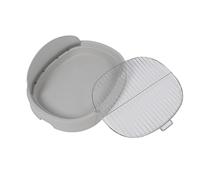 Entrenamiento de Perros Inodoro, Entrenamiento de Inodoro de Malla para Mascotas Fáciles de Usar Mejorar el Comportamiento de las Mascotas Pie de Orina Anti -Slip para Perros Pequeños de Tamaño (GREY)
