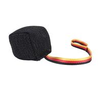 Entrenamiento de Perros Juguetes de Masticación, Dientes Interactivos Gritan Cómodamente los Juguetes Mordida Multifuncional Promover el Desarrollo Físico -Resistente para Fuera (Black)