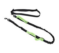Entrenamiento de Perros reflectante, Correa de Caminar Portátil retráctil para Perros que tiran hazañas para Perros Correa para la Correa de Perros con (Verde)