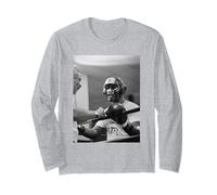 Entrenamiento de Peso Pesado Joe Frazier para Muhammad Ali Boxing Manga Larga