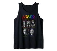 Entrenamiento del Orgullo de anatomía Muscular LGBTQ Fitness Camiseta sin Mangas