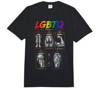 Entrenamiento del Orgullo de anatomía Muscular LGBTQ Fitness Comfort Colors Adult Heavyweight T-Shirt