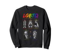 Entrenamiento del Orgullo de anatomía Muscular LGBTQ Fitness Sudadera