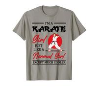 Entrenamiento Divertido de Artes Marciales para Chicas de Karate Camiseta